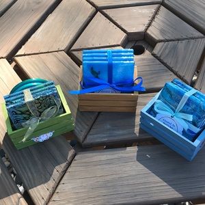 Beautiful handmade coasters!